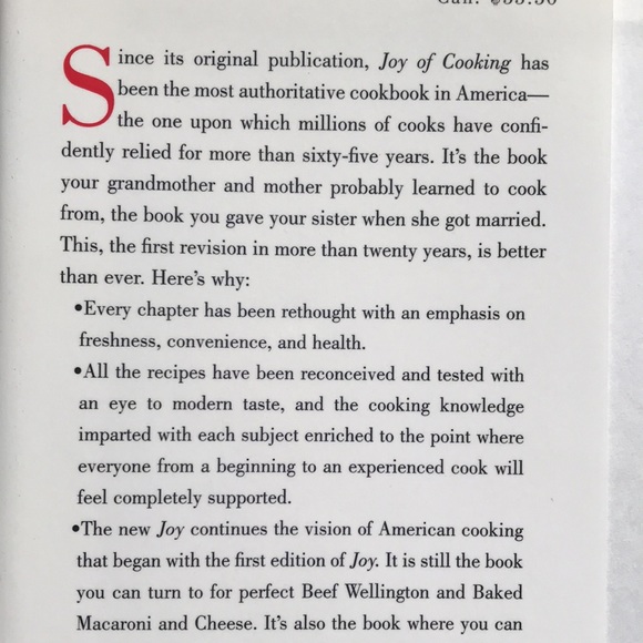 Joy of Cooking All New All Purpose Cookbook 1997 Revised Edition - Picture 3 of 8